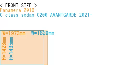 #Panamera 2016- + C class sedan C200 AVANTGARDE 2021-